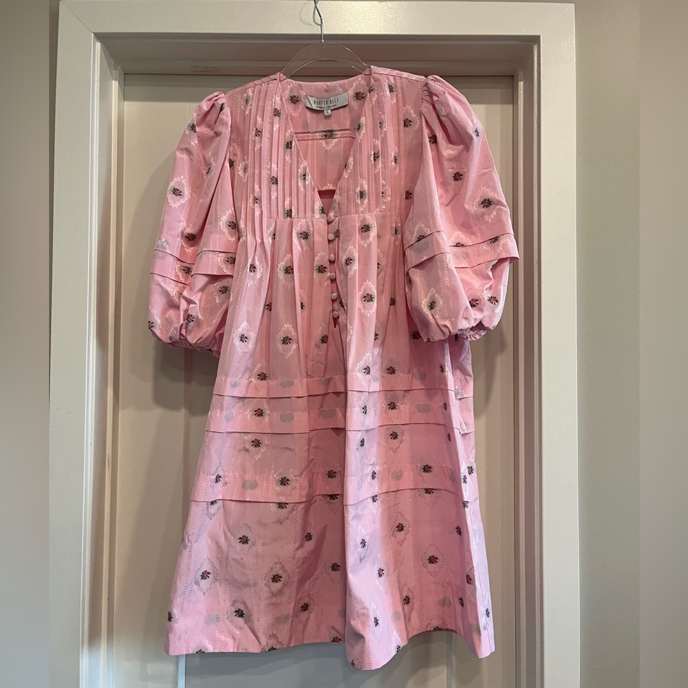 NWOT Hunter Bell Jenkins Dress in Pink Blossom Size Large - Picture 11 of 14